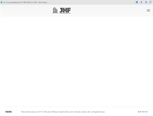 Tablet Screenshot of constructora-jhf.com